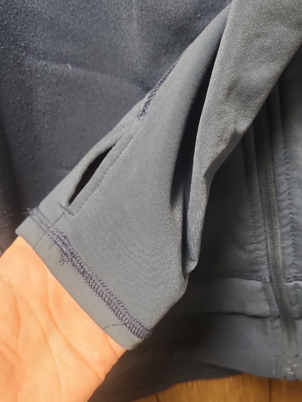 Champion Slate Blue Full-Zip Performance Jacket - Picture 4 of 4